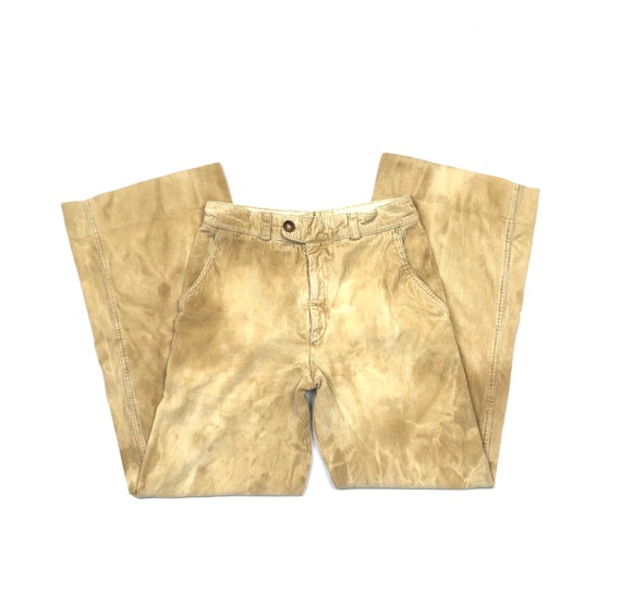 1970’s W31 L32 Flared Corduroy Bell Bottoms Sun Fa