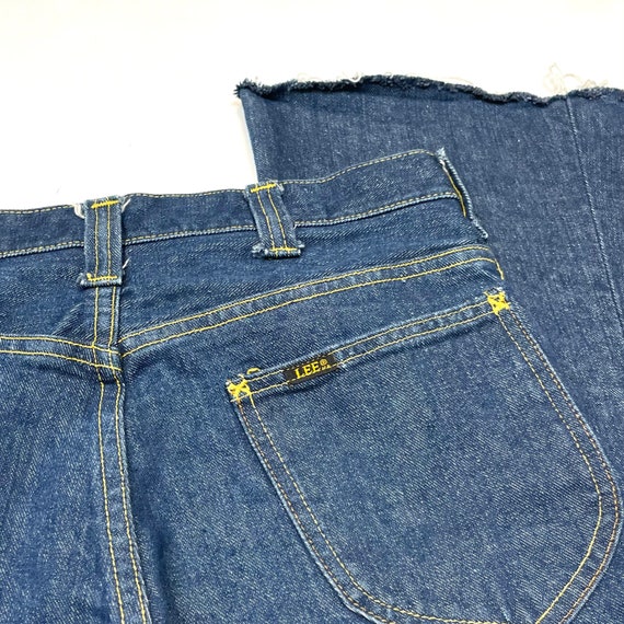 Lee W30.5 L27 USA 60’s Sanforized Flared Jeans 19… - image 4