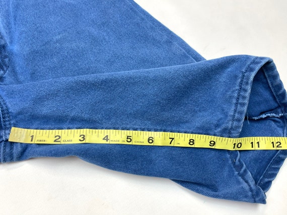Levis W27.5 USA 550 Vintage Jean Shorts Blue - image 10