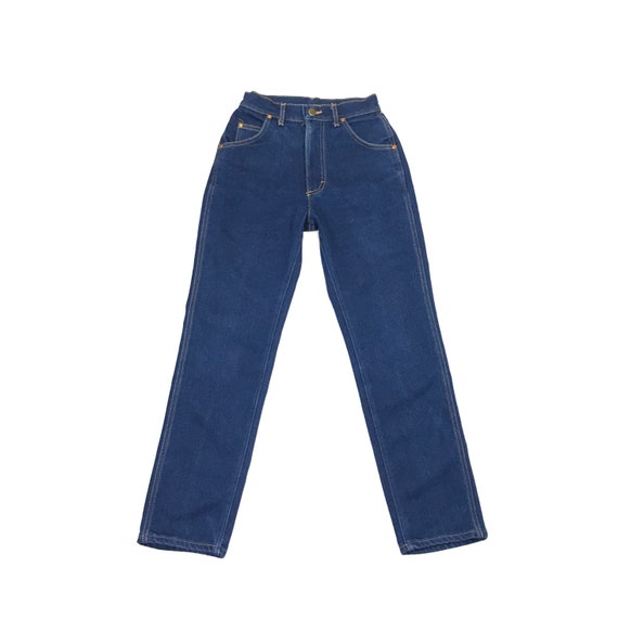 Lee W23.5 L27 High Waist Slim Jeans USA 1980’s St… - image 1