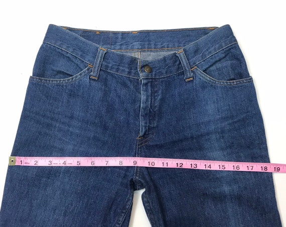 Levis W29 L28.5 USA Big E Bell Vintage Bottoms Sc… - image 8