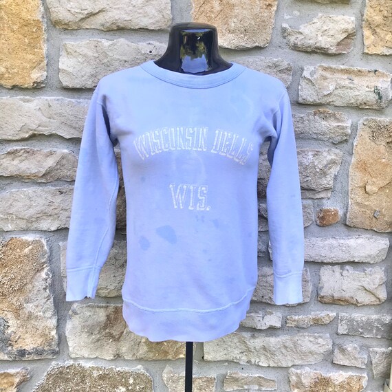 50’s 60’s Wisconsin Dells Cotton Crewneck Sweatshi