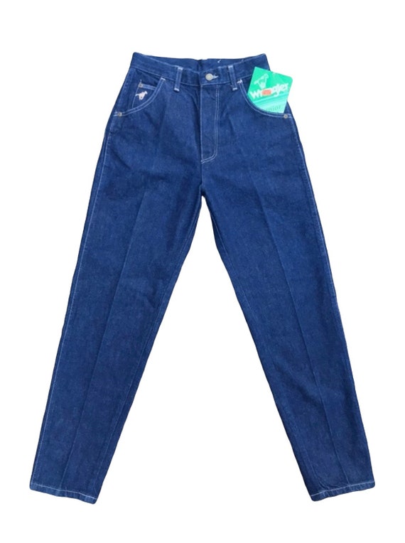 Vintage Wrangler W25 L29 Misses Jeans NEW Old Sto… - image 2