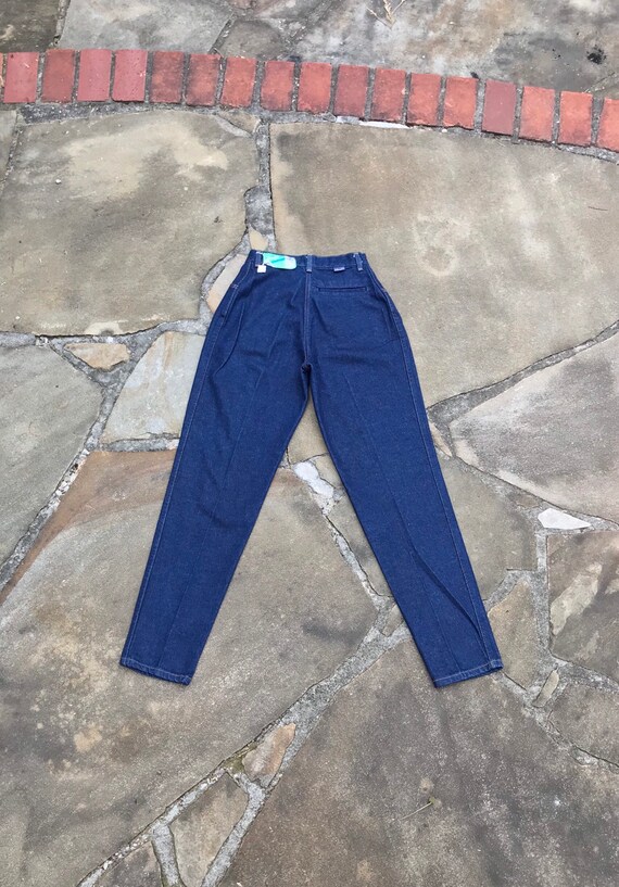 W24 L31.5 High Waist DEADSTOCK 1980's Vintage Wran