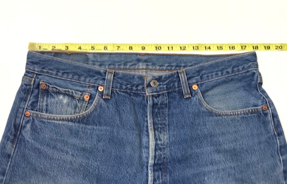 Levis W36 L31.5 USA 501 Vintge Jeans Nice Fades - image 8