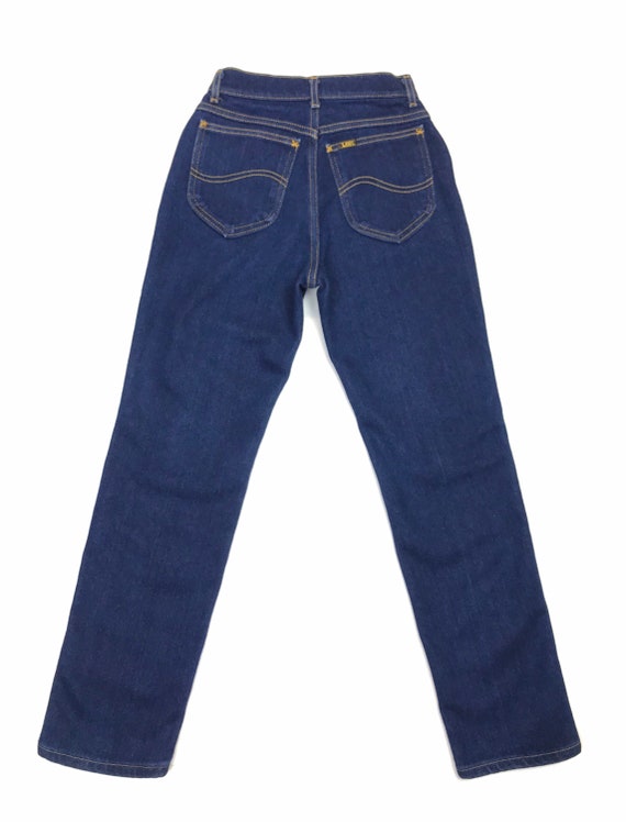 Lee W23.5 L27 High Waist Slim Jeans USA 1980’s St… - image 3