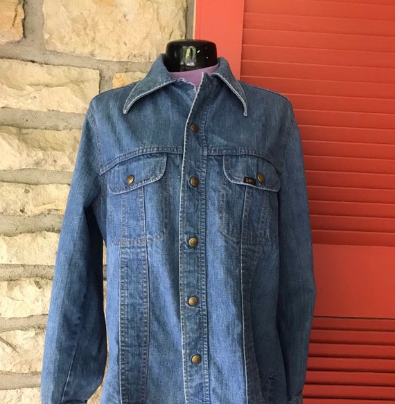 lee denim shirt womens