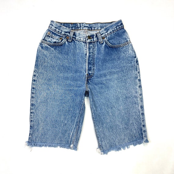 Levis W26.5 USA 501 for Women Cutoff Shorts Stone… - image 1