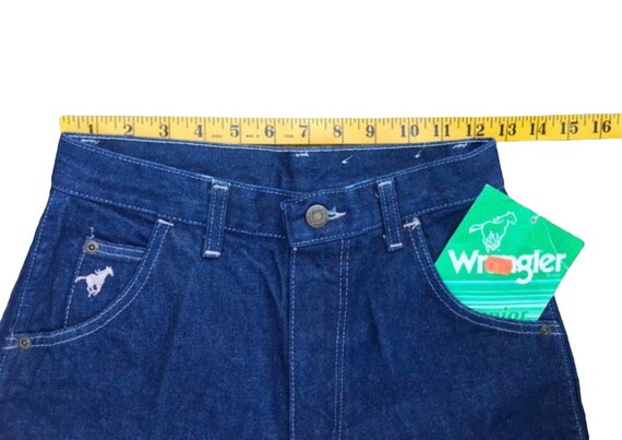 Vintage Wrangler W25 L29 Misses Jeans NEW Old Sto… - image 9