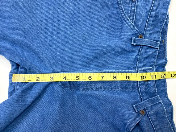 Levis W27.5 USA 550 Vintage Jean Shorts Blue - image 9