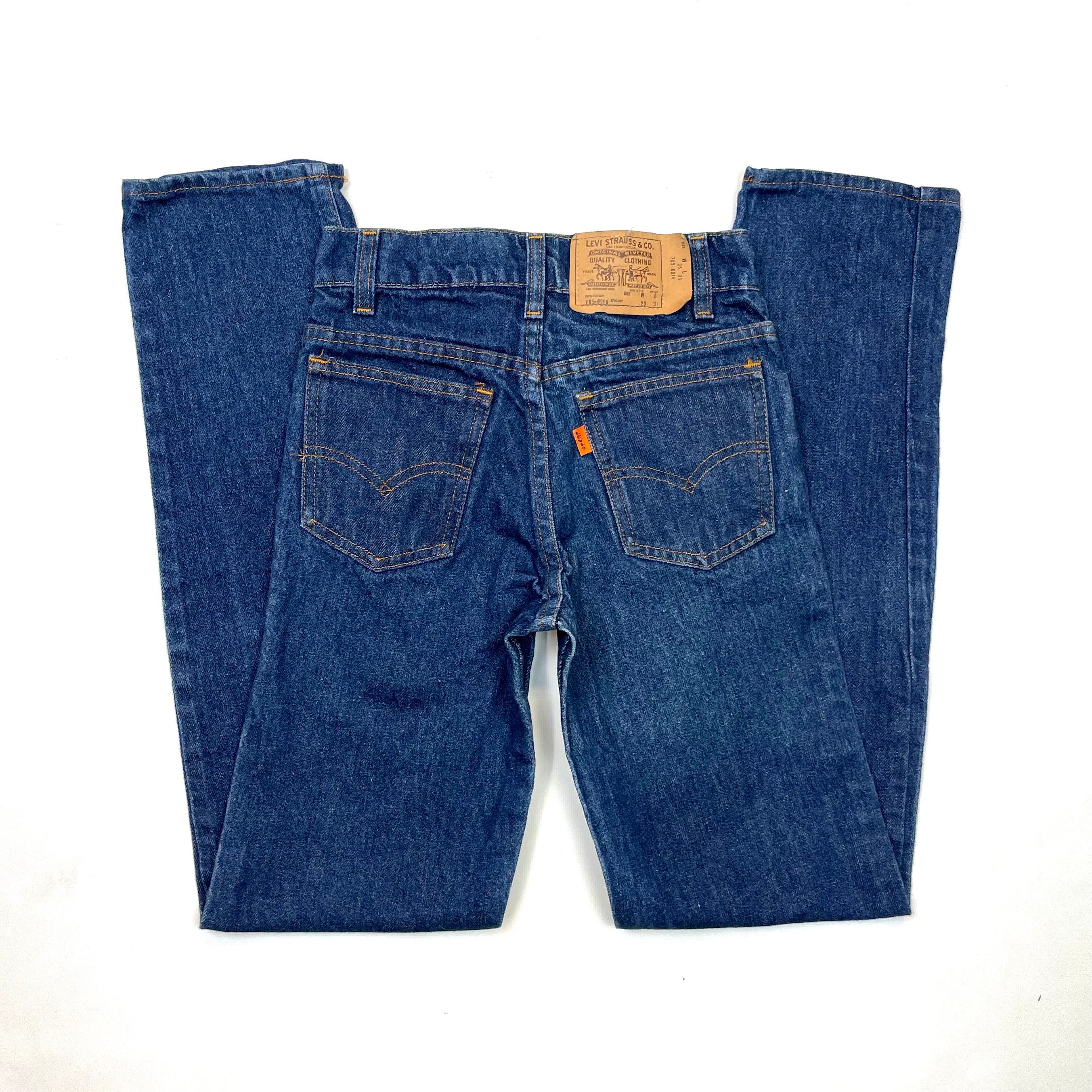 Levis W24 L31 705 USA Student Cut 1980 s Slim Fit Etsy