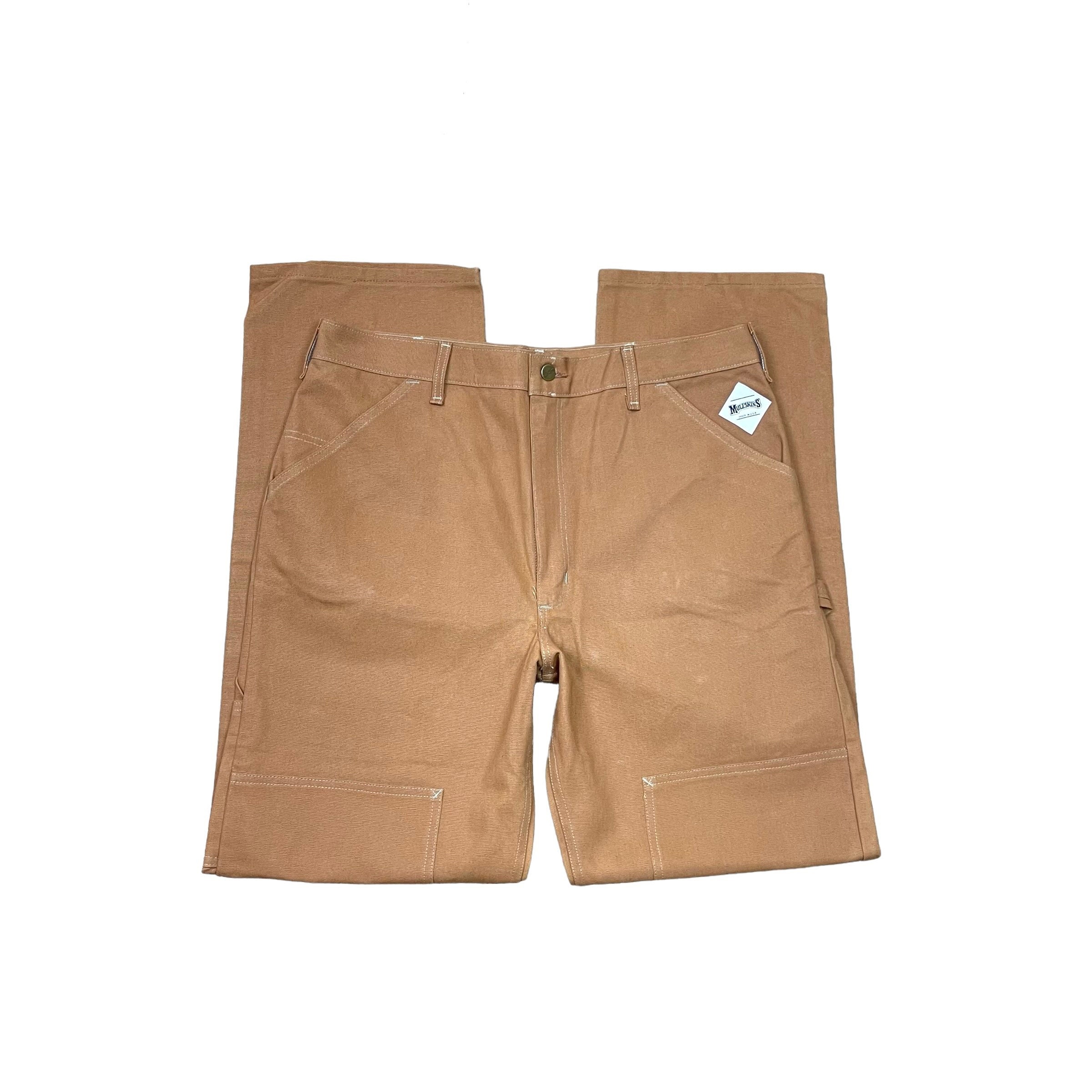 90s W36 L34 Carhartt Muleskin USA Deadstock Heavy Double Knee 