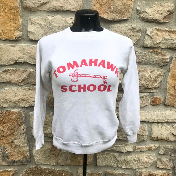 1960’s Women’s X-Small Cotton Sweatshirt Tomahawk
