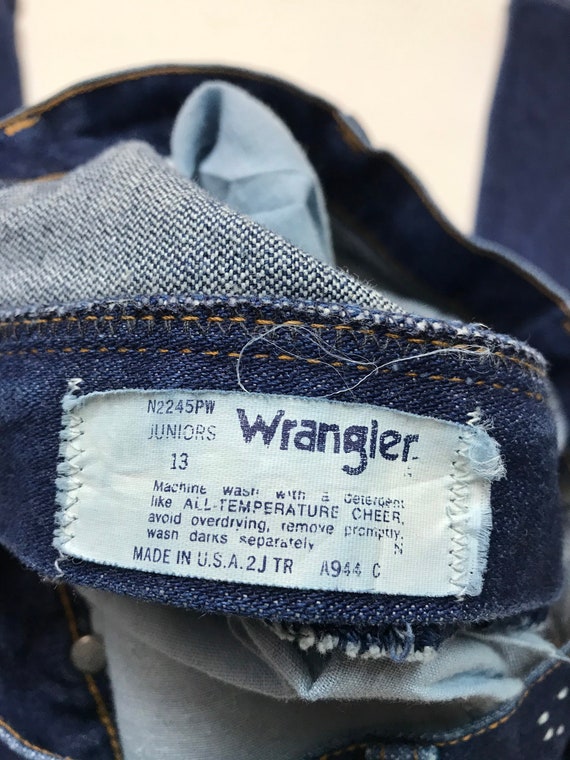 Wrangler W26 L34 USA Vintage High Waist Jeans Lov… - image 6