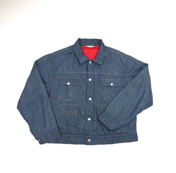 1970’s Pleated Ranchcraft Insulated Denim Jacket U