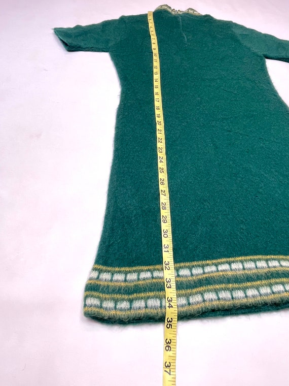 1960’s Mohair Sweater Dress Small Clean Gem