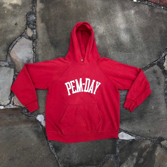 Vintage 60's High-School Hoodie Men's Small Pem D