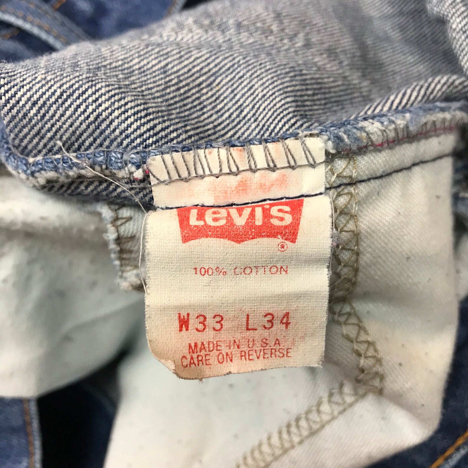 levis w31 size