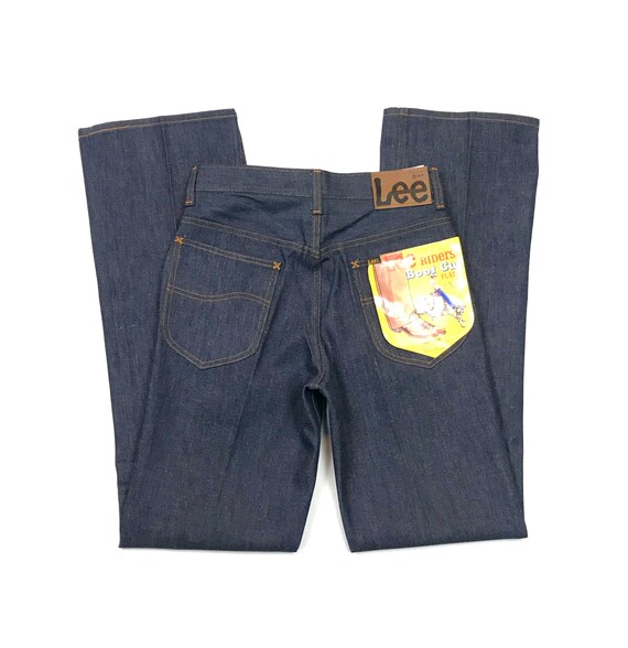 Lee W29 L34 Bootcut 1970s Deadstock Riders Flared