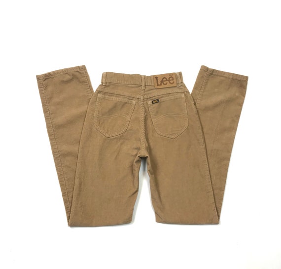 Vintage Lee W26 L33 Corduroy Riders Pants 70’s 80’