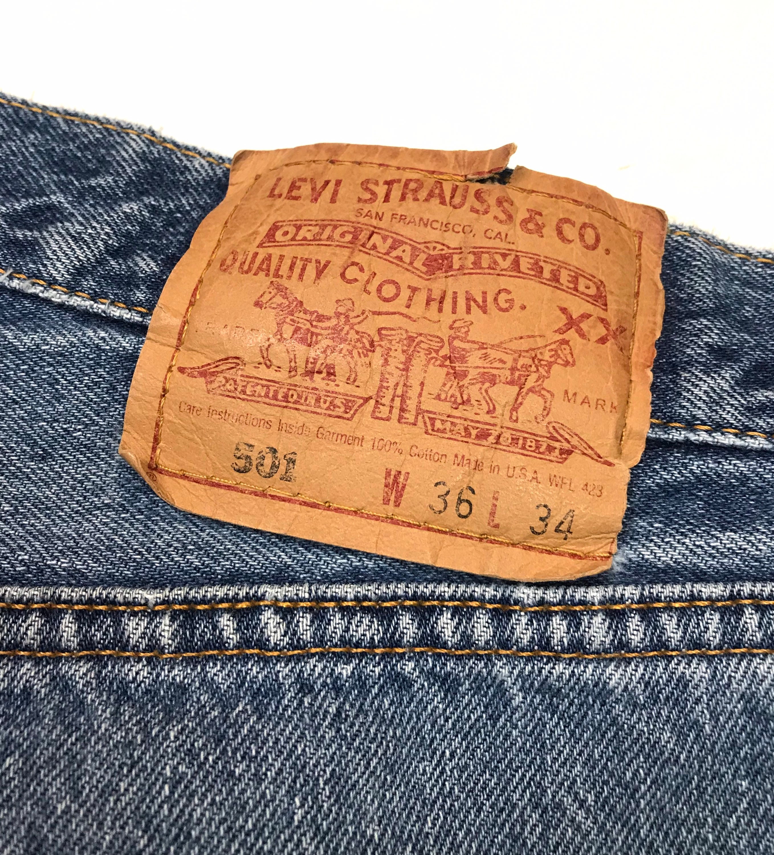 levis 501 nice as pie