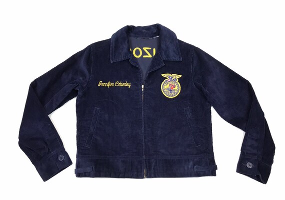 Vintage Corduroy FFA Jacket “Jennnifer” Arizona