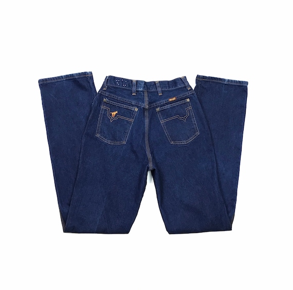 Wrangler W26 L34 USA Vintage High Waist Jeans Lov… - image 4