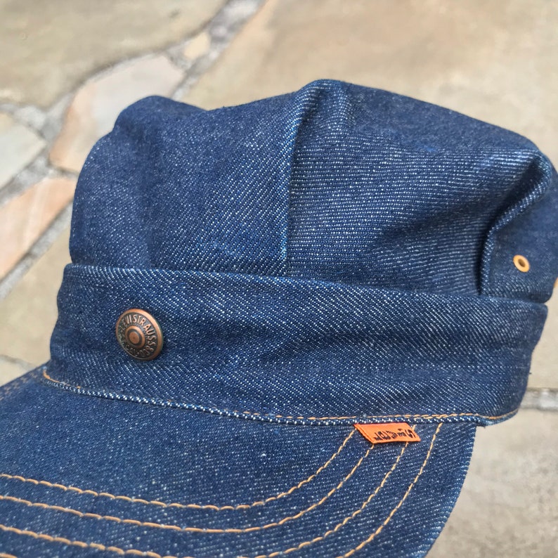 vintage levis denim hat