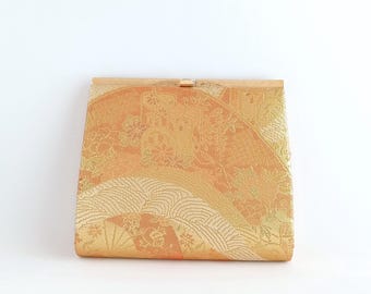 Handmade Kimono Obi Bag – Golden Autumn AUTUMN KIMONO BAG