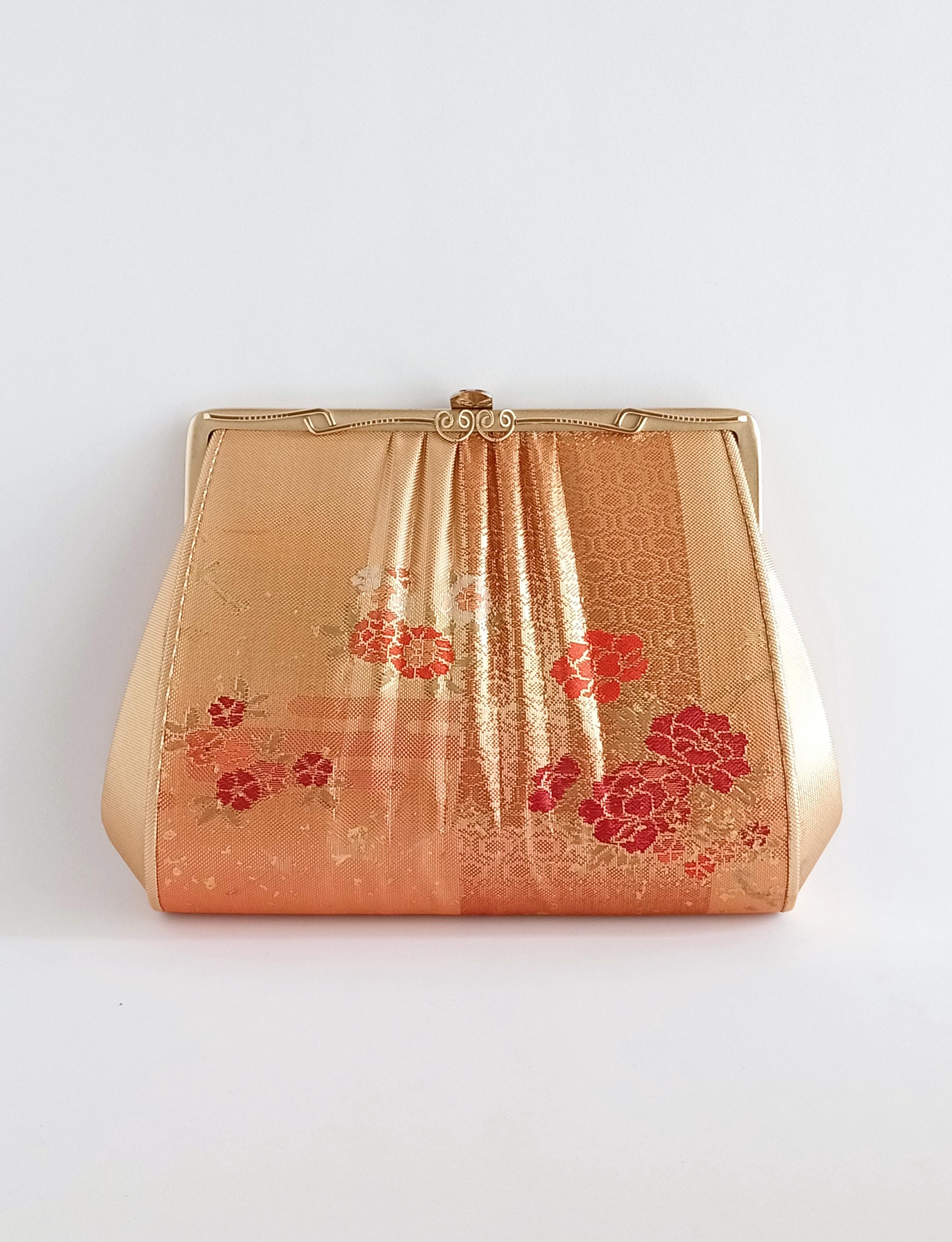 KIMONO Clutch (OBI&Leather） KIMONO Clutch (OBI&Leather） - bon BRICOLAGE Online Shop
