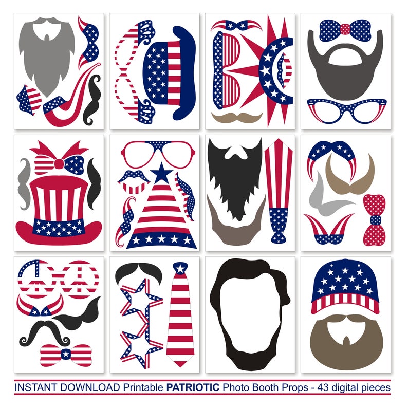 4th of july props