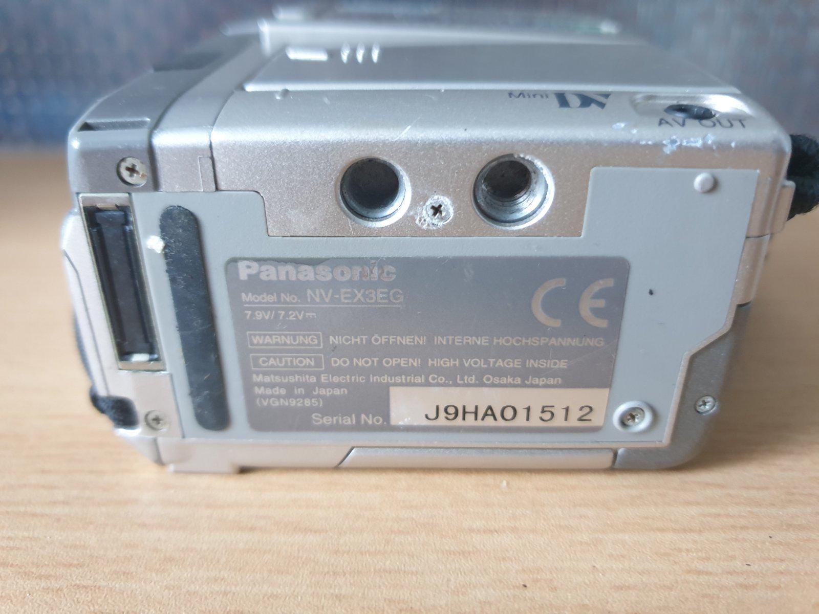 Panasonic NV-EX3EG Mini DV (for Parts) - Etsy