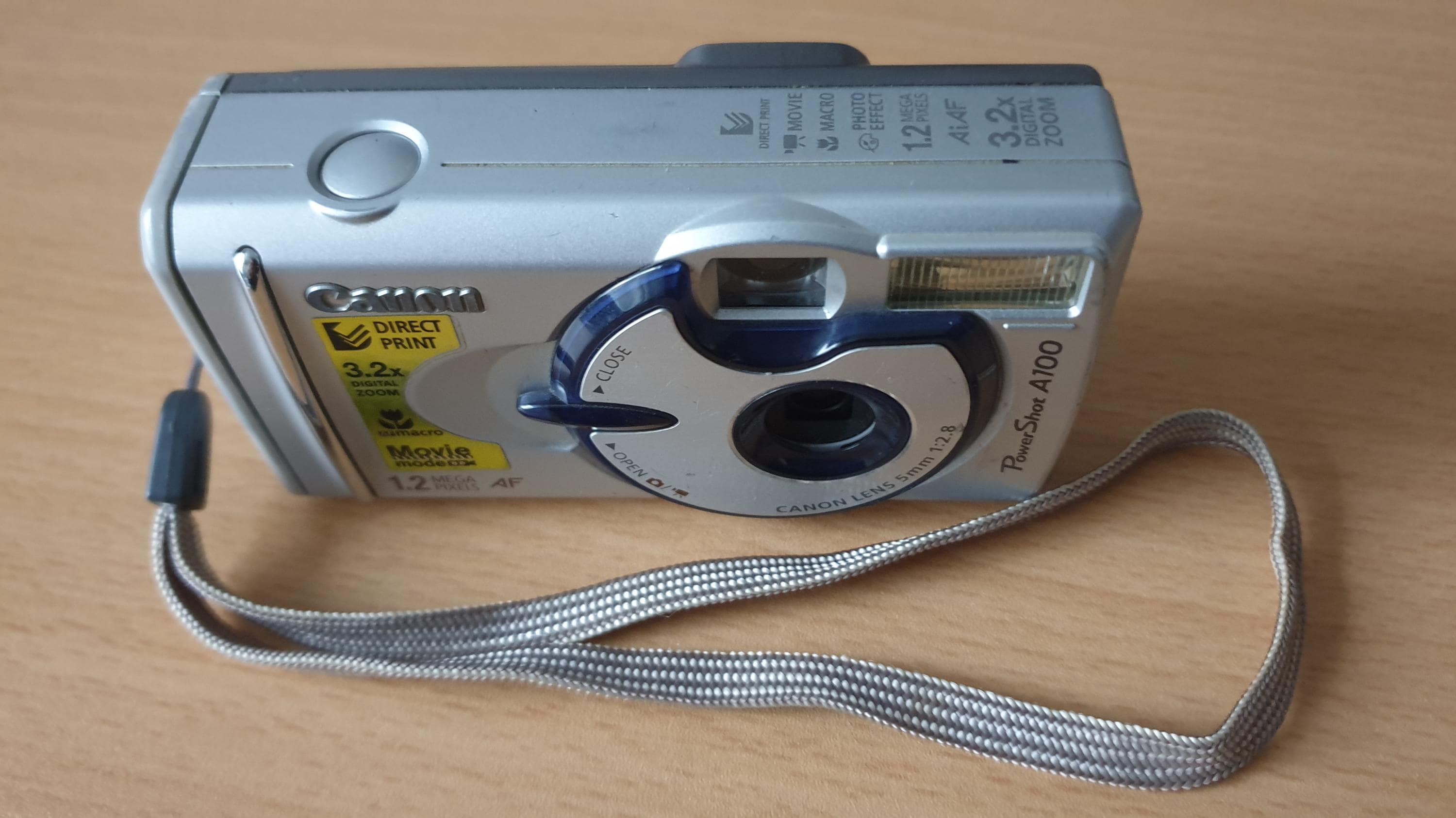Canon Powershot A100 – 1.2MP Compact Digital Camera - Etsy