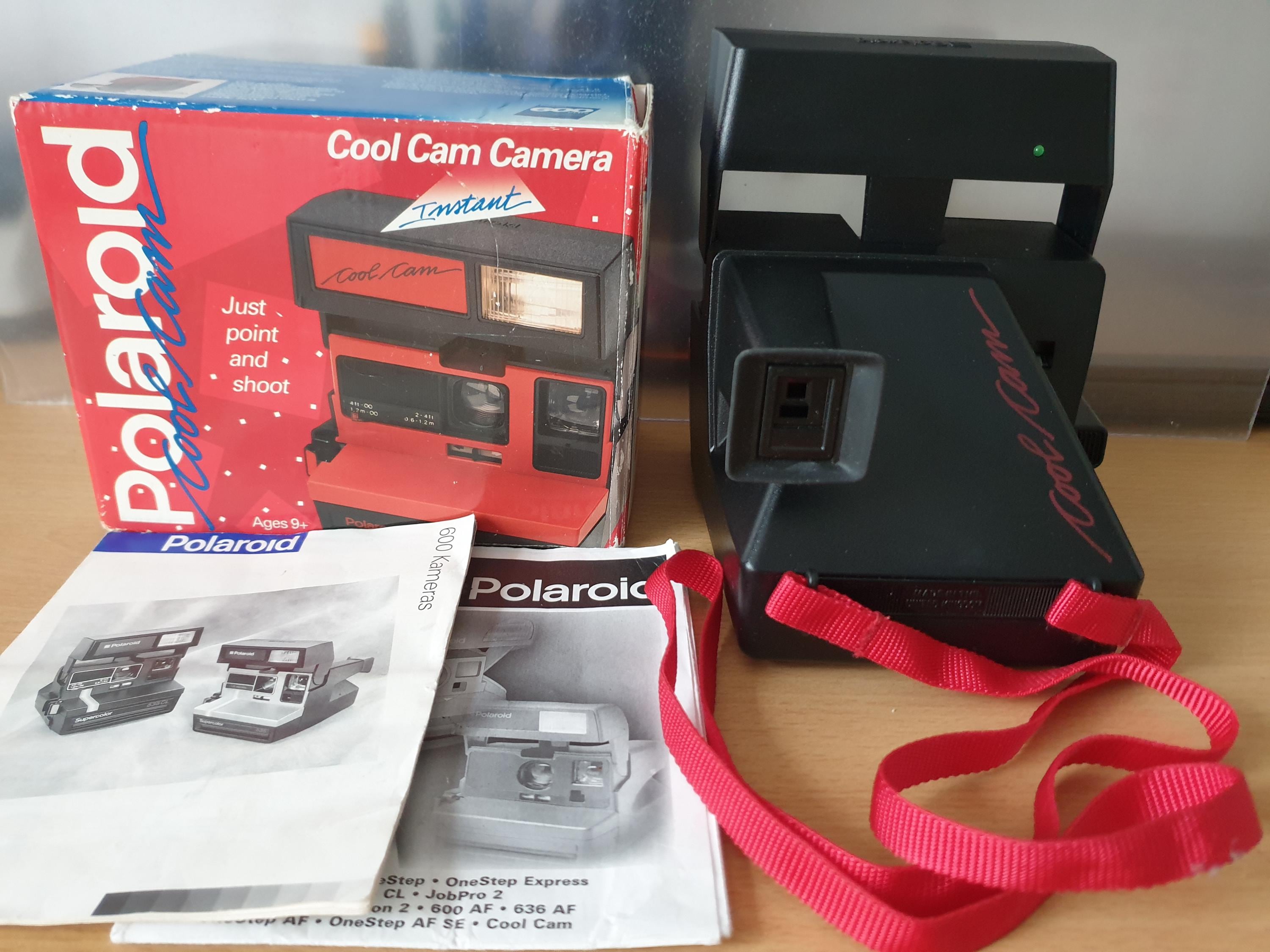 ビンテージ ポラロイド クールカム600 インスタントフィルムカメラ 