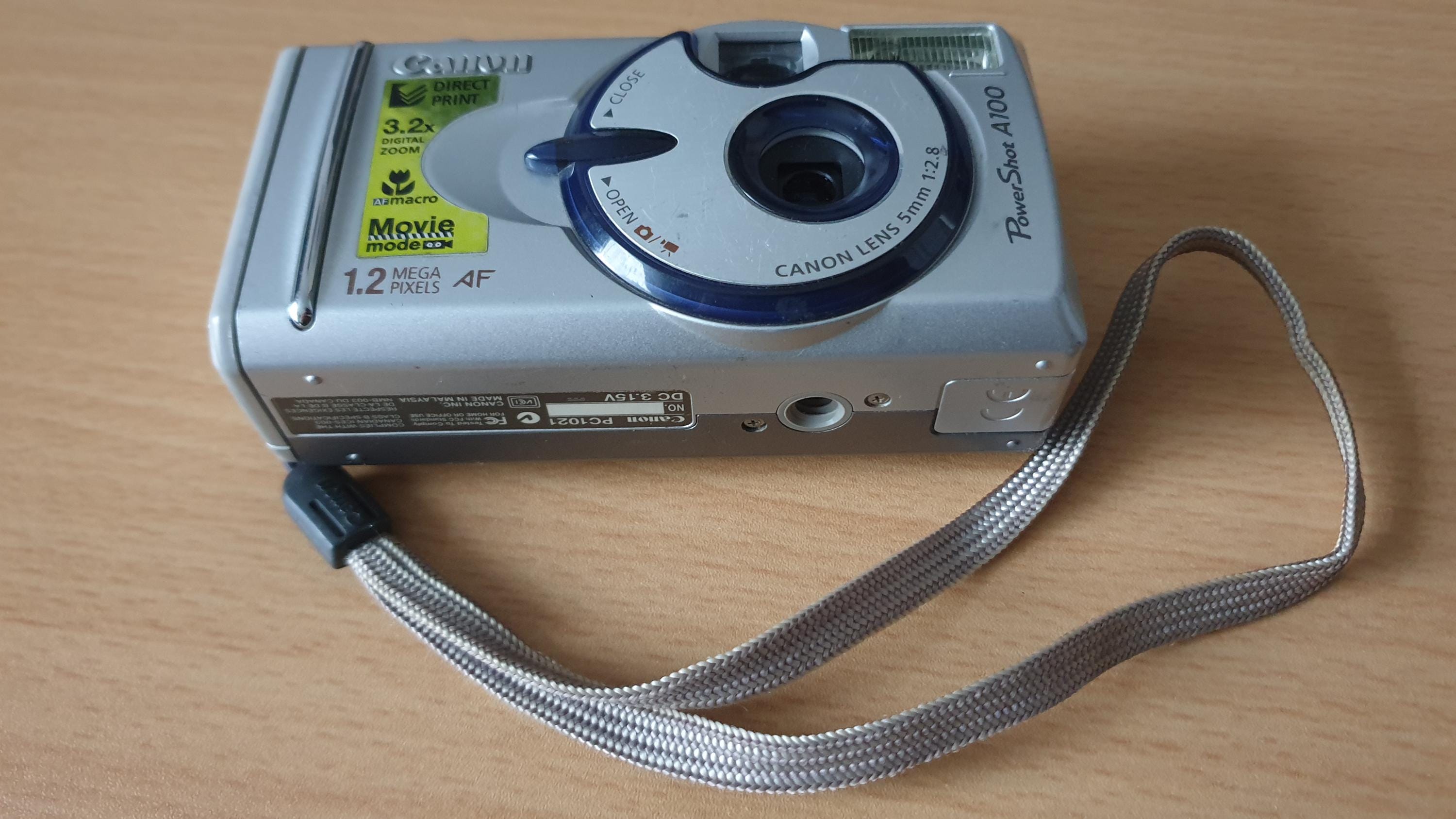 Canon Powershot A100 – 1.2MP Compact Digital Camera - Etsy