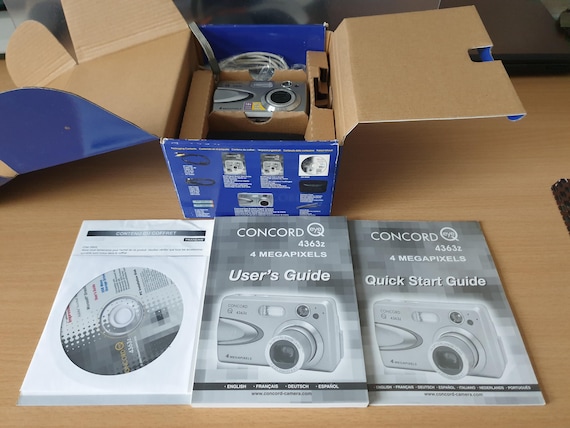 Concord 4363z デジタルカメラ パッケージ - Etsy 日本