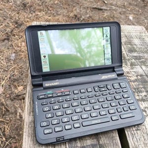 Sharp Zaurus ZR-5700 personlig digital organizer, Fungerar!