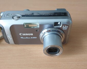 Canon PowerShot A450 5.0MP Digital Camera - Silver