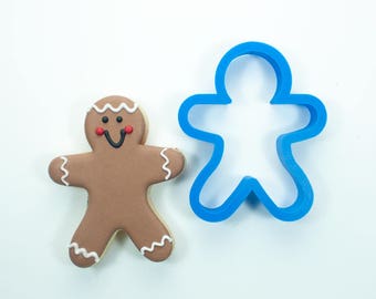 Gingerbread Man Cookie Cutter | Christmas Cookie Cutter, Gingerbread Boy