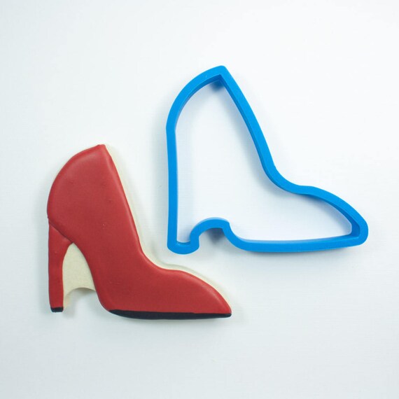 High Heel Cookie Cutter | Heel Cookie Cutter | Wedding Cookie Cutter | Bachelorette Cookie Cutter | Spa Cookie Cutter Il_570xn