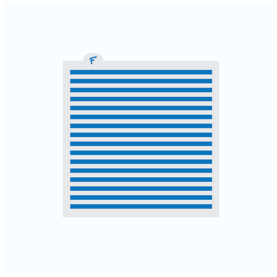 Stripes Stencil | Stripes Cookie Stencil | Patriotic Cookie Stencil | Craft Stencil | FrostedCo Il_570xn
