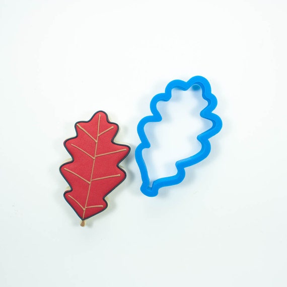 Oak Leaf Cookie Cutter by Frosted Cookie Cutters Catch My Party