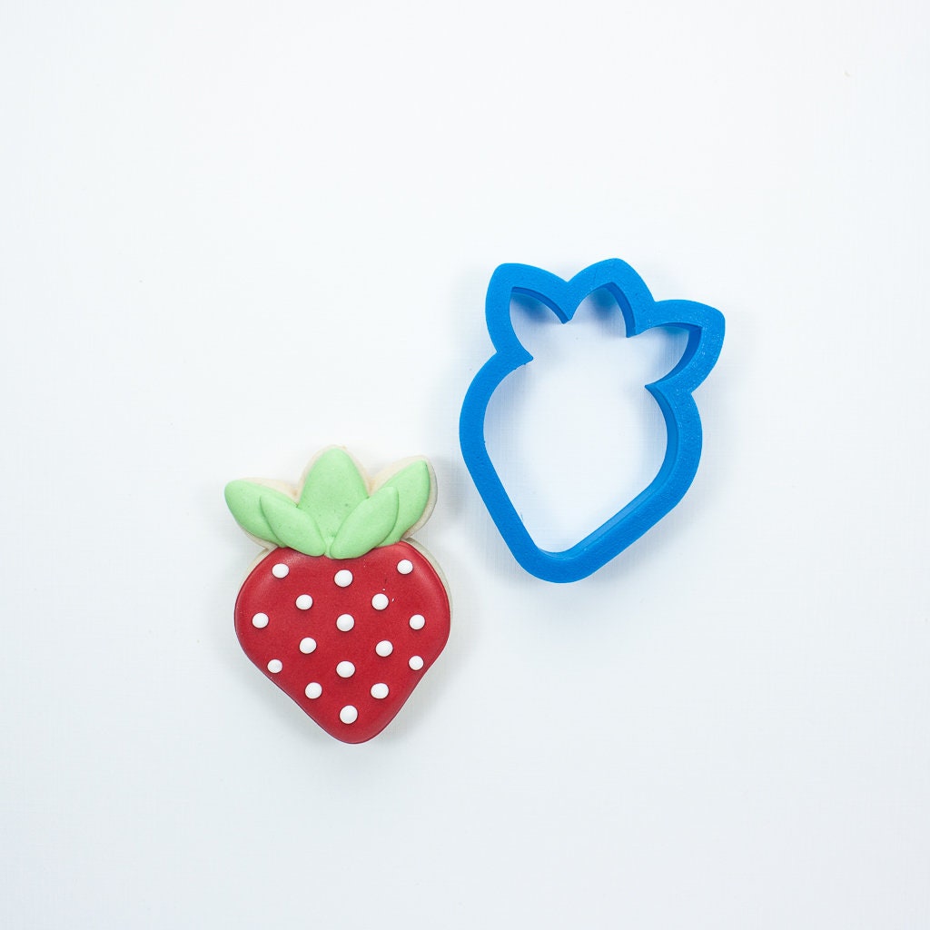 Fondant Set 3D Printed Kawaii Fruit Cookie Cutter Set fruit Clay Cutter