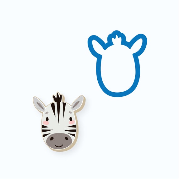 Zebra Cookie Cutter | Animal Cookie Cutter | Baby Shower Cookie Cutter | Birthday Cookie Cutter | Kids Cookie Cutters | FrostedCo Il_570xn