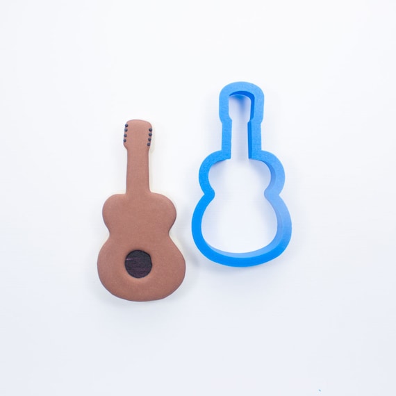 Guitar Cookie Cutter | Music Cookie Cutter | Mini Cookie Cutter | Unique Cookie Cutter | 3D Cookie Cutter Il_570xn