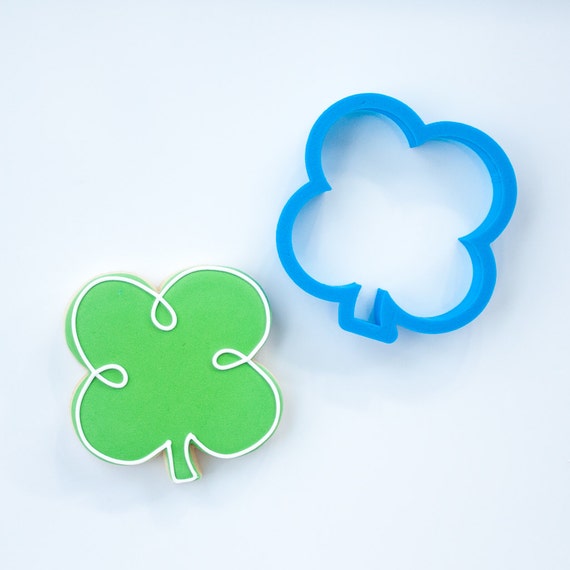 Four Leaf Clover Cookie Cutter | Shamrock Cookie Cutter | St Patrick's Day Cookie Cutter | St Pats Cookie Cutter | Clover Cookie Cutter Il_570xn
