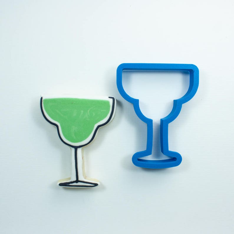 Margarita Glass Cookie Cutter Etsy