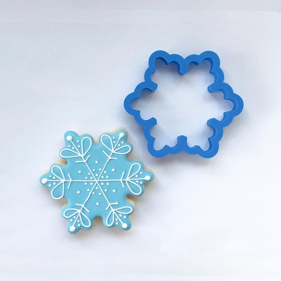 Three Point Snowflake Cookie Cutter | Fondant Cutter | Christmas Cookie Cutter | Winter Cookie Cutter | Snow Cookie Cutter | Snowflake Il_570xn