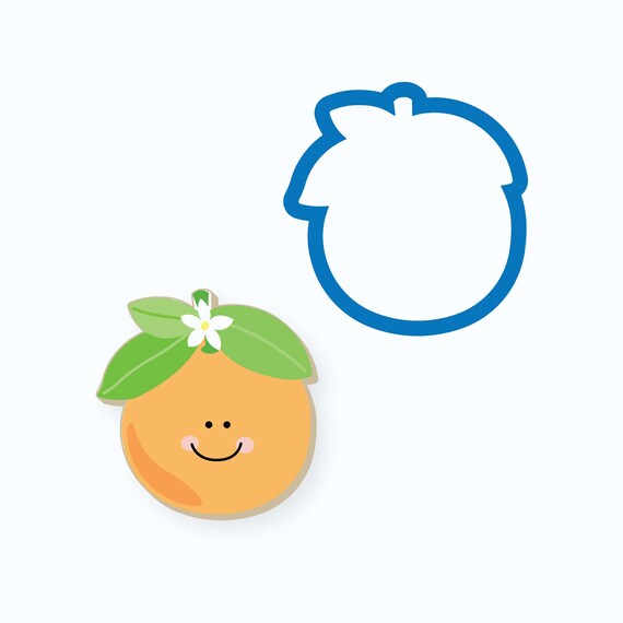 Orange Cookie Cutter | Fruit Cookie Cutters | Cutie Cookie Cutter | Orange Cutie | Baby Shower Cookie Cutter | Baby Cookie Cutter Il_570xn