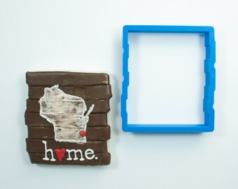 Wood Sign Cookie Cutter